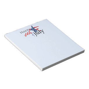 Bloc-note 4 juillet 1 heureux