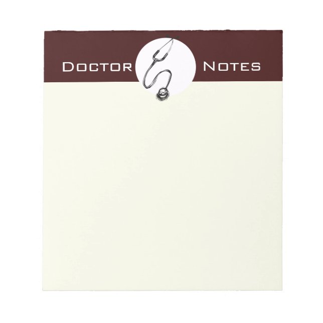 Bloc-note 4 Médecins Notes de santé Médecine Soins de santé (Devant)