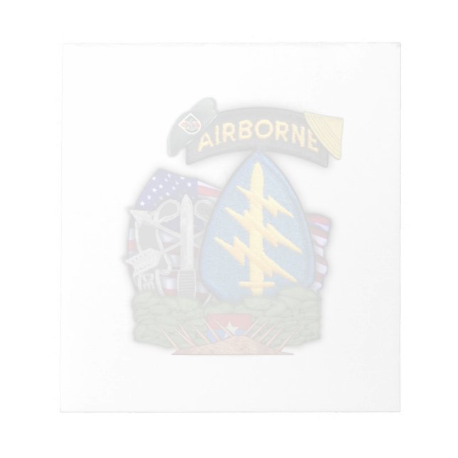 Bloc-note 5e Bataillon des anciens combattants des bérets ve (Devant)