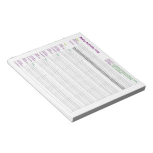 Bloc-note A5 Journal d'activité du bébé