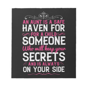 Bloc-note À Aunt Is A Safe Haven For A Child-01.Png