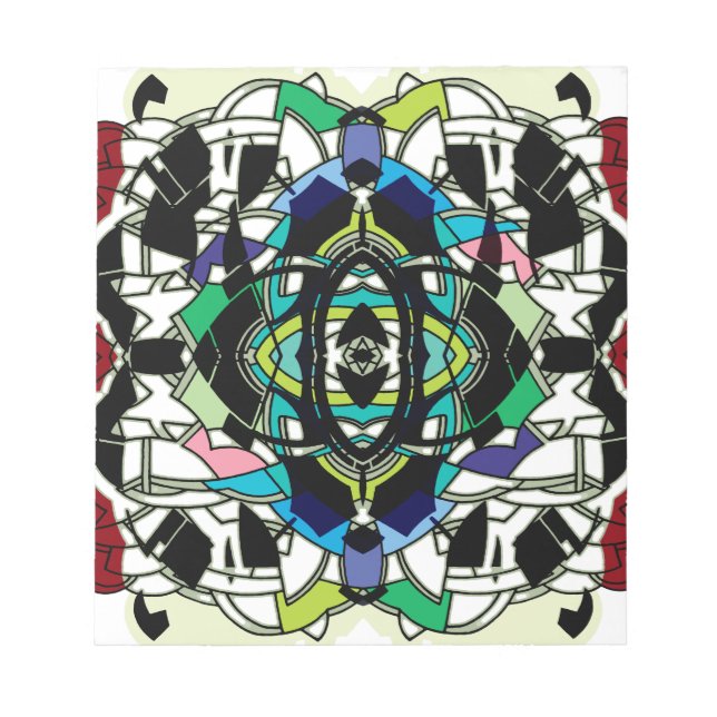 Bloc-note à damiers (Devant)