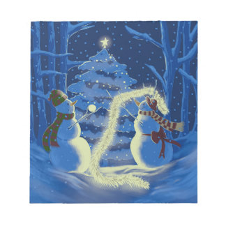 Bloc-note A Snowman Christmas