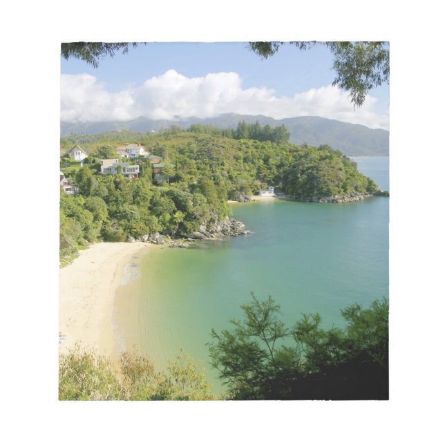 Bloc-note Able Tasman NP, Nelson, Nouvelle-Zélande. Les nomb (Devant)