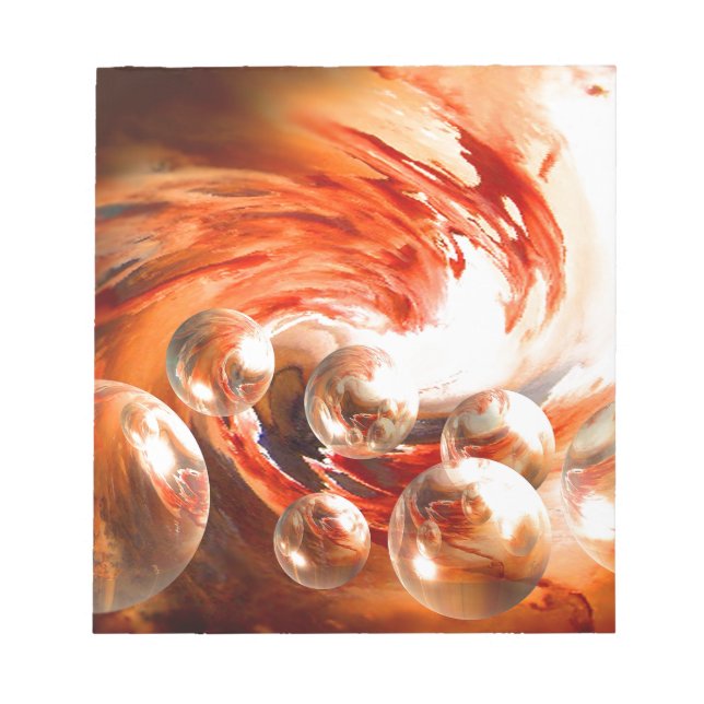 Bloc-note Abstrait contemporain (Devant)