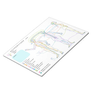 Bloc-note Acupuncture Bloc-notes, acupuncteur du cabinet
