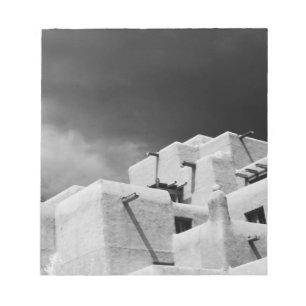 Bloc-note Adobe de style Pueblo Inn at Loretto, Père Noël Fe