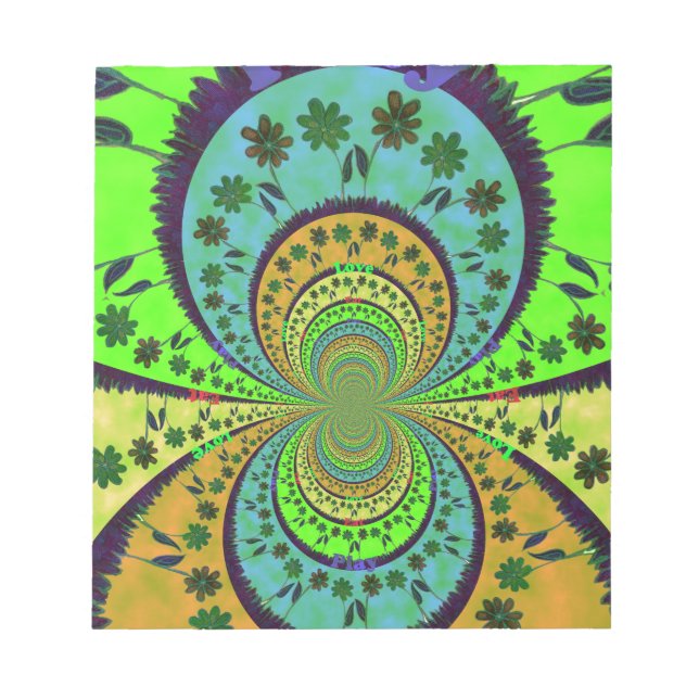 Bloc-note Africain traditionnel Hakuna Matata Couleurs.png (Devant)