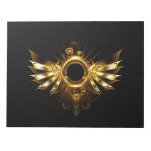Bloc-note Ailes Steampunk