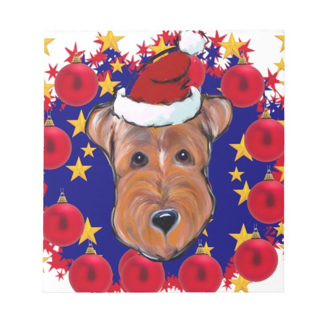 BLOC-NOTE AIRDALE TERRIER (Devant)