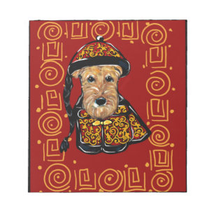 Bloc-note Airedale Terrier Year of the Dog