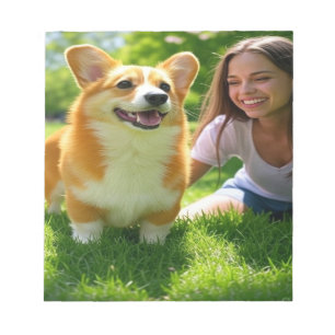 Bloc-note Ajouter une photo pour animaux de compagnie Person