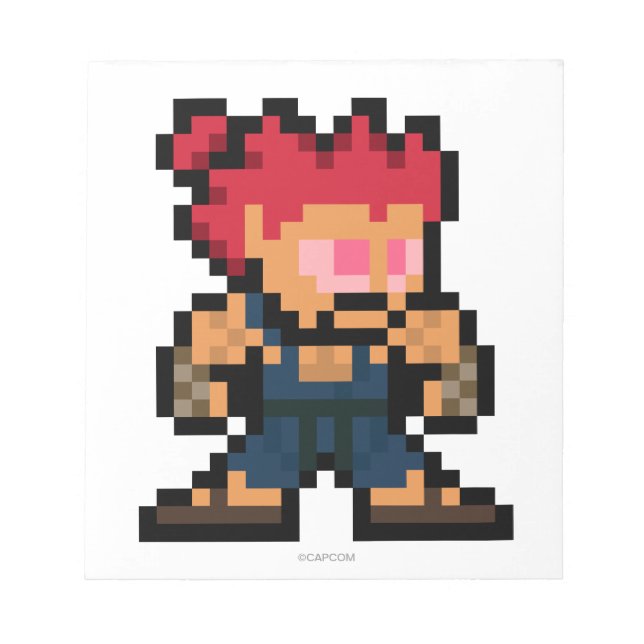 Bloc-note Akuma 8 bits (Devant)