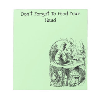 Bloc-note Alice et la Caterpillar