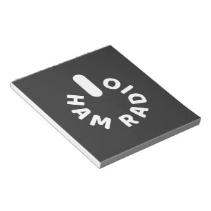 Bloc-note Alimenté par HAM Radio
