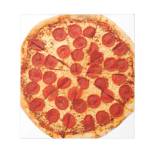 Bloc-note amant classique de pizza