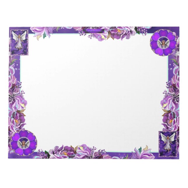 Bloc-note Âme violette (Devant)