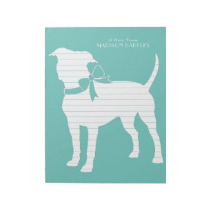 Bloc-note American Staffordshire Pit taureau Chien Chien Chi