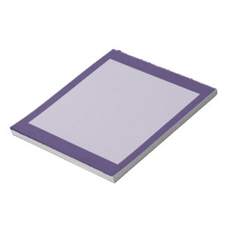 Bloc-note Amethyst violet couleur velours Personnalisé Accue