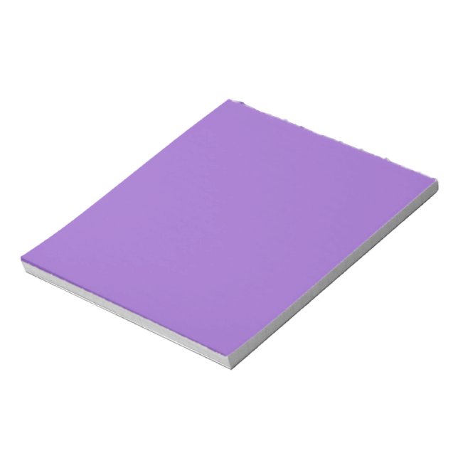 Bloc-note Améthyste (couleur solide) (Tourné)