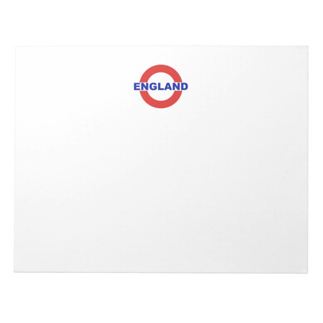Bloc-note Angleterre (Devant)