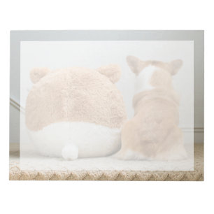 Bloc-note Animaux Bébés les Plus Mignons   Corgi & Chien en 