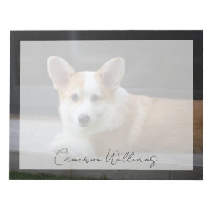 Bloc-note Animaux de bébés cutest   Corgi Puppy Relaxant