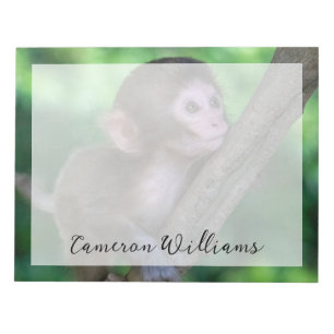 Bloc-note Animaux de bébés cutest Singe bébé