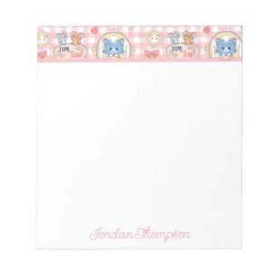 Bloc-note Anime Tom et Jerry Motif de boulangerie