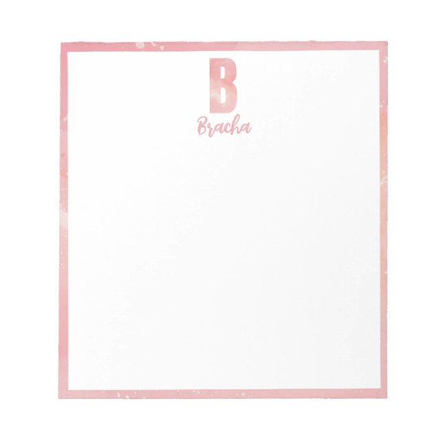 Bloc-note Anniversaire de Tie dye bas mitzva (Devant)