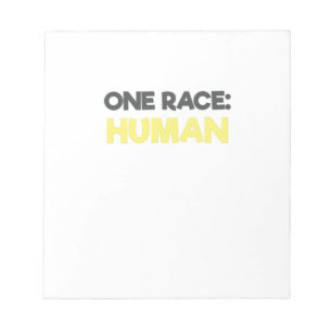 Bloc-note Anti-Racisme Une race humaine