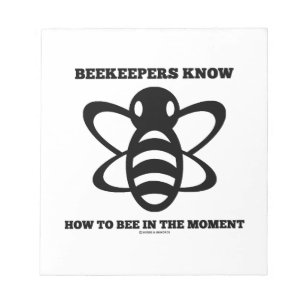 Bloc-note Apiculteurs Sont Être Dans Le Moment (Abeille)
