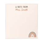 Appréciation de l'enseignant Boho Rainbow Apple