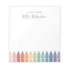 Appréciation de l'enseignant Rainbow Crayon