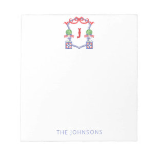 Bloc-note Aquarelle Drapeau américain patriotique Topiotique