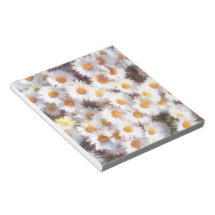 Bloc-note Aquarelle du Fleur sauvage de marguerite