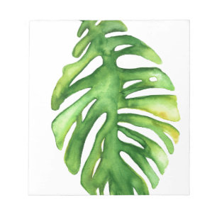 Bloc-note AquarellePalmVert2