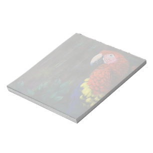 Bloc-note Ara scarlet