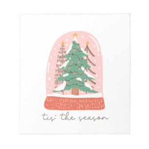 Bloc-note Arbre Cadeau De Noël C'Est La Saison