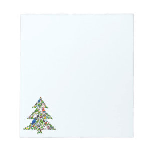 Bloc-note Arbre de Noël de perroquet