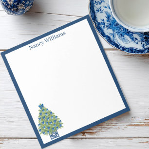 Bloc-note Arbre de Noël en Chinoiserie 