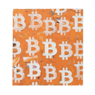 Bloc-note Art de Bitcoin (#7) peinture à l'huile