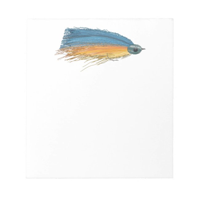 Bloc-note Art de leurre de pêche à la mouche (Devant)