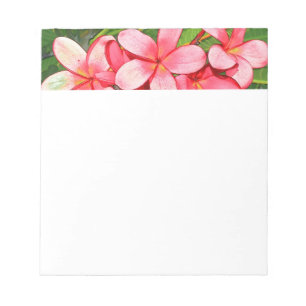 Bloc-note Art Frangipanier Tropical Rose