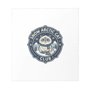 Bloc-note Art vectoriel Snow Arctic Cat POD - Snow Arctic Ca