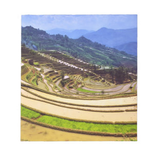 Bloc-note Asie, Chine, province du Yunnan, comté de Yuanyang