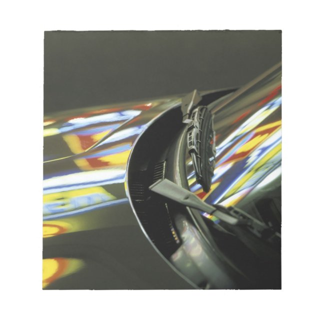 Bloc-note Asie, Malaisie, Melaka. Réflexions néon dans la vo (Devant)