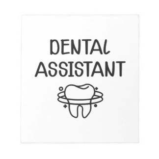 Bloc-note Assistant dentaire