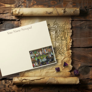 Bloc-note Assistant Imaginaire Livres Potions Dragon