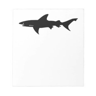 Bloc-note Attaque de requin - Plongée avec requins Élégant n